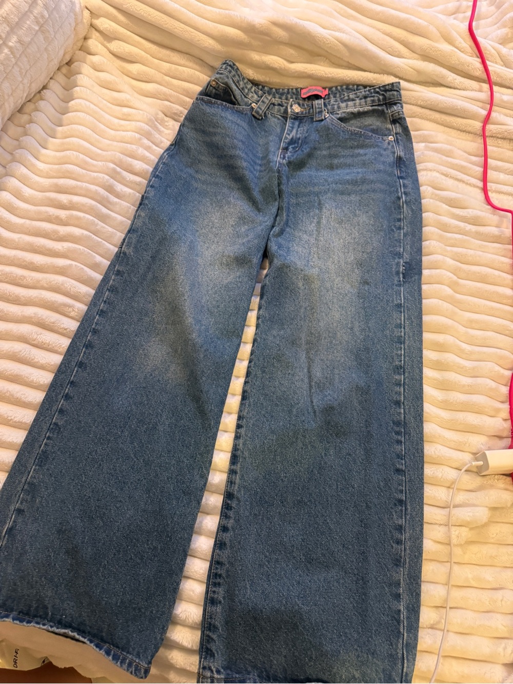 Edikted wide leg jeans